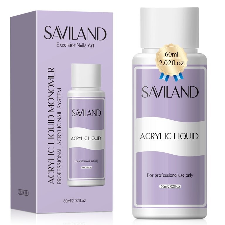 Líquido acrilico Profesional Acrylic Liquid Monomero para de uñas 60 ml