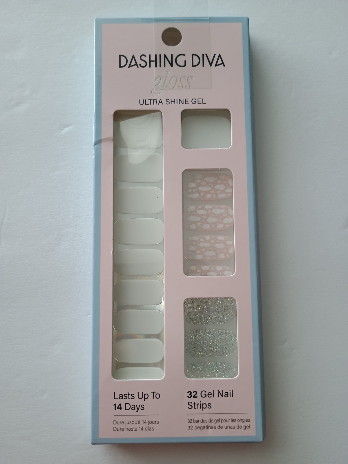 Dashing Diva Gloss Gel Palette Nail Strips – Salt Cave (Pack of 1)