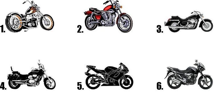 Waterslide Nail Decals Set of 20 – Motorcycle – you choose