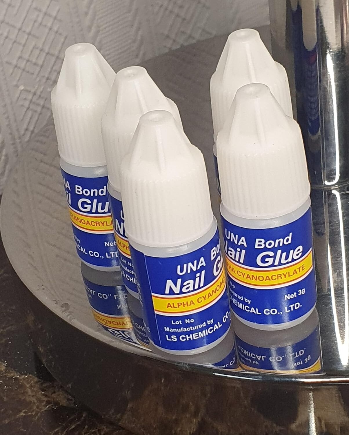 10x Bottles Professional Strong Bond 3g Nail Glue for False Acrylic Nails Tips