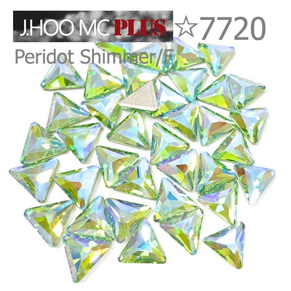 J.HOO Crystal 7720 Cosmic Flat Back Rhinestones 9mm Nail Art (6pcs)