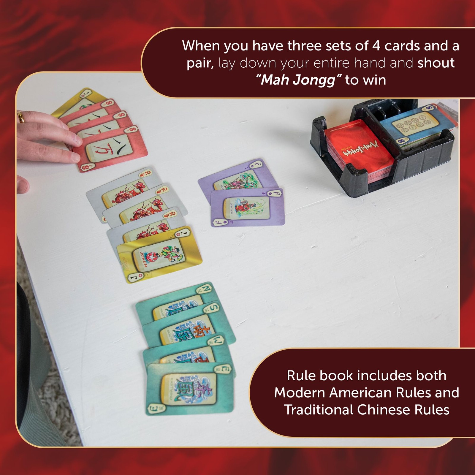 Continuum Games Mah 4.75 inches (W) x 6.25 (L) x 2.6 (H), Multi
