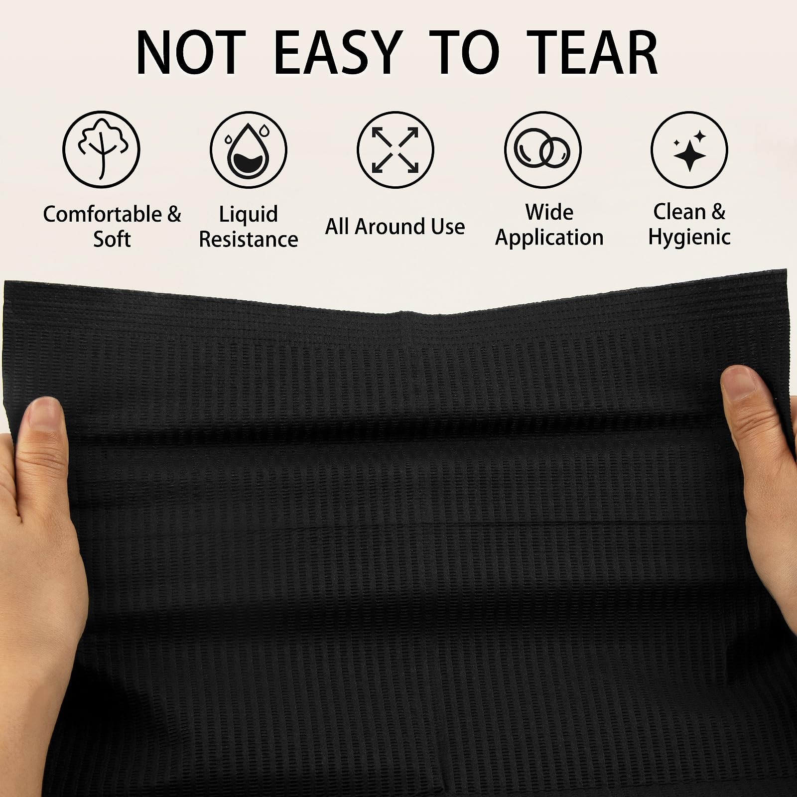 80pcs Disposable Nail Mats Foldable Nail Paper Towels, Table Acrylic Nail Pra…
