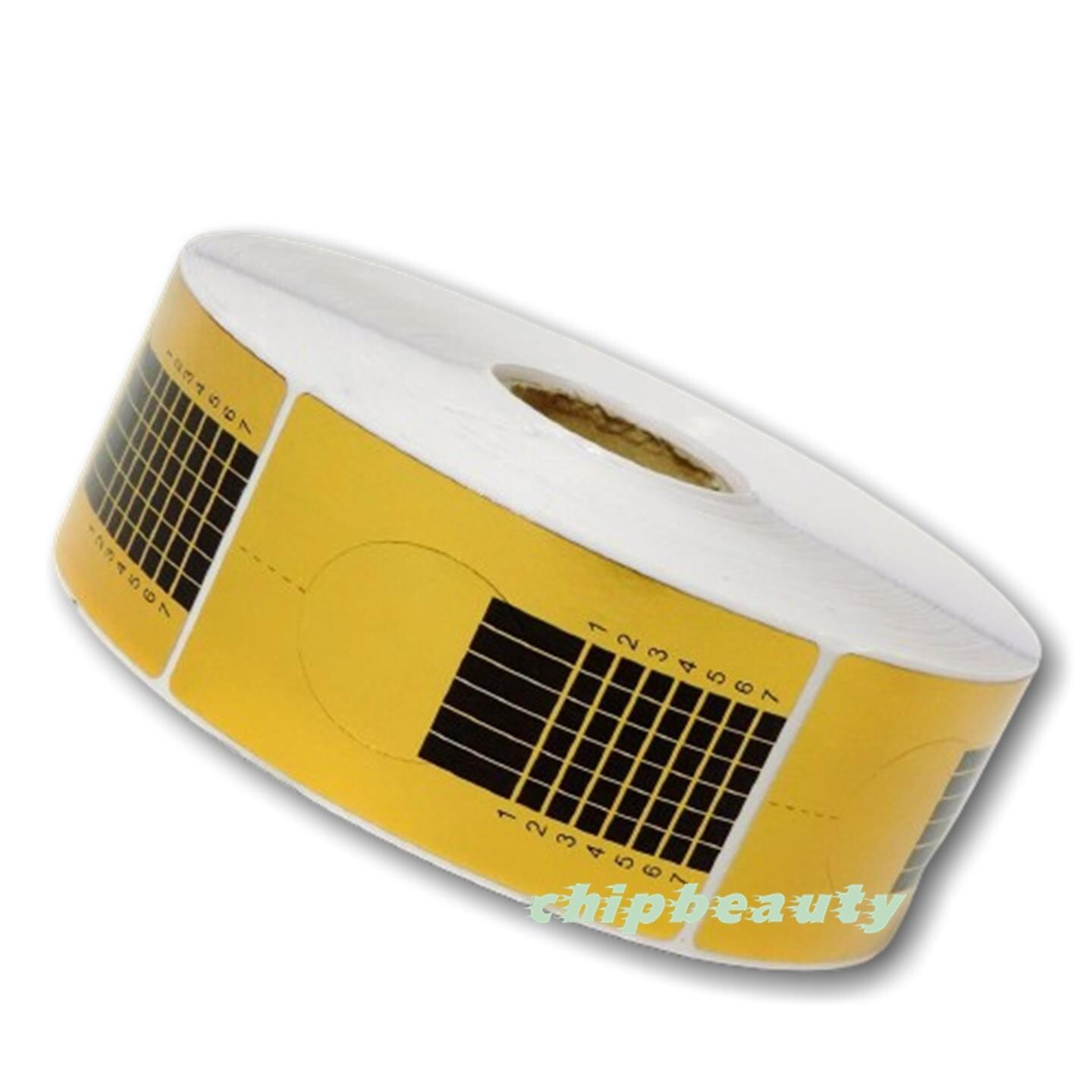 Extension Nail Form Sticker Acrylic Powder Builder Gel Nail Form 500pcs/Roll
