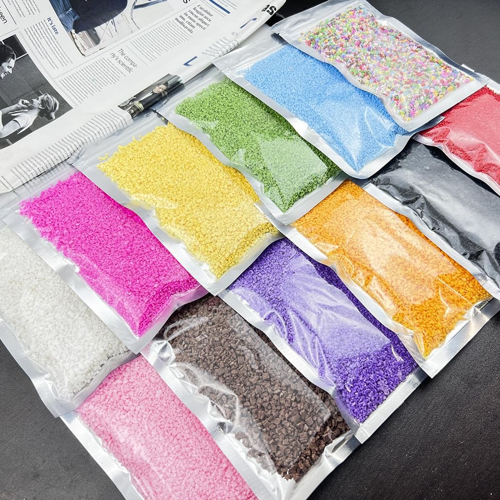 100G Crushed Fake Sprinkles Irregular Polymer Clay Slices Resin Sprinkles Fak…