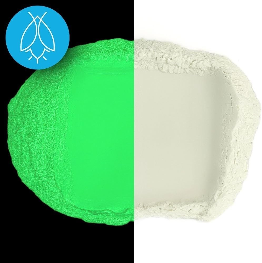Glow in The Dark Pigment Powder – 30 Grams/1 Ounce – Neutral and Fluorescent …