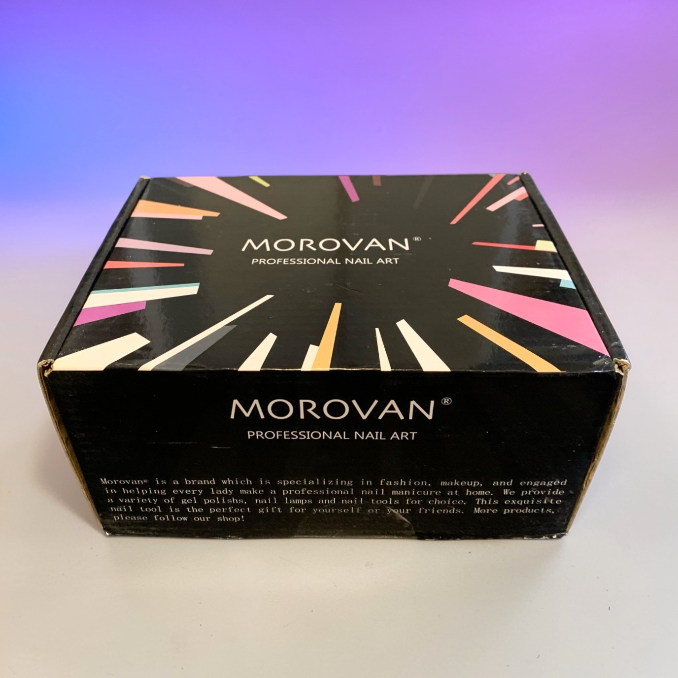 Morovan Acrylic Professional Nail Art Set 42 Colors Tools Nails Complete Kit NEW