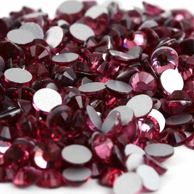 SS3 ~ SS30 AAAAA Crystal Non Hotfix Nail Art Rhinestone Glass Strass DIY Garment