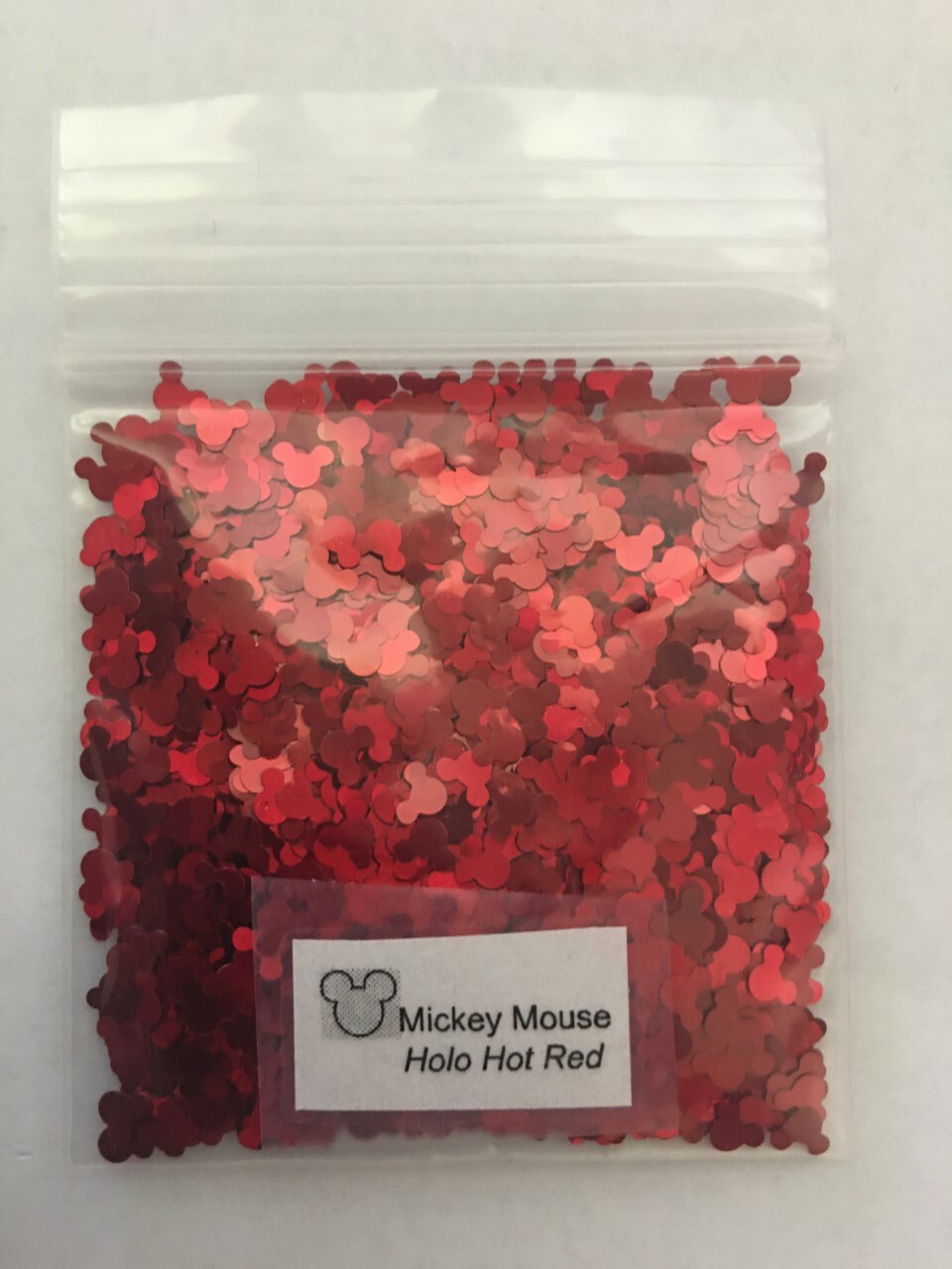 Holo MICKEY MOUSE Glitter-U Pick Color-Nail Art Face Crafts DIY-US