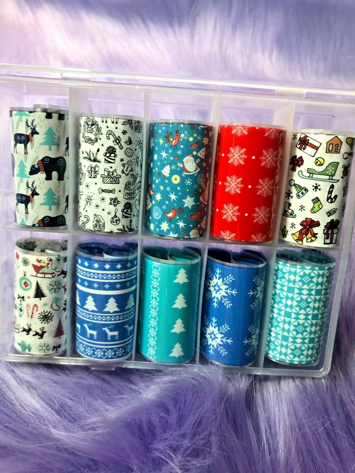 Nail Foil Transfer Decals – New – Winter – Transfer Foils