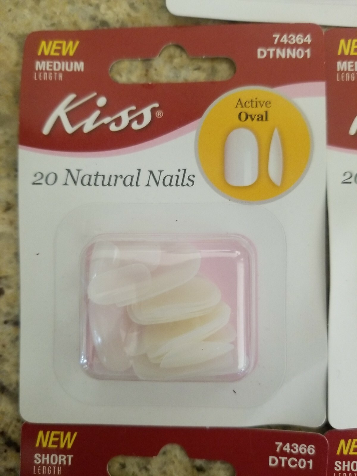 Kiss Salon Nails Lot of 5 Pack New Nail Lot x 5