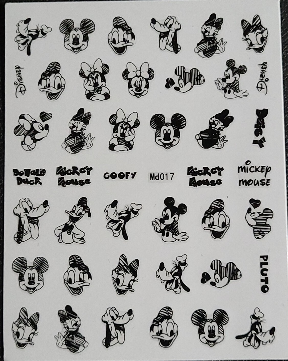 Disney MickeyMouse Nail Art Stickers