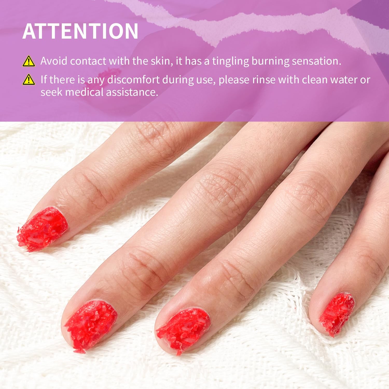 JEWHITENY Gel Nail Polish Remover Clear