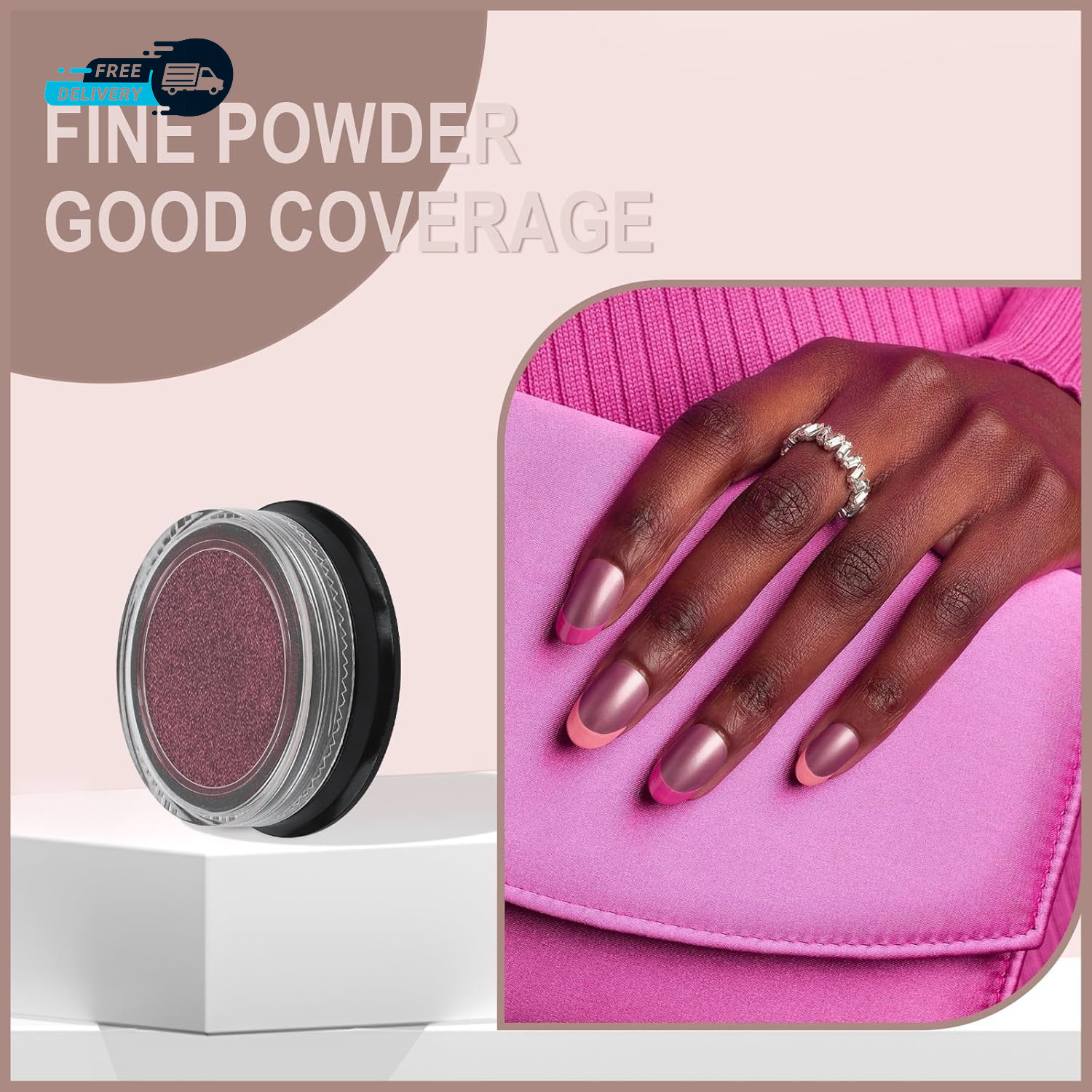 16 Colors Chrome Nail Powder Iridescent Aurora Powder Metallic Mirror Effect