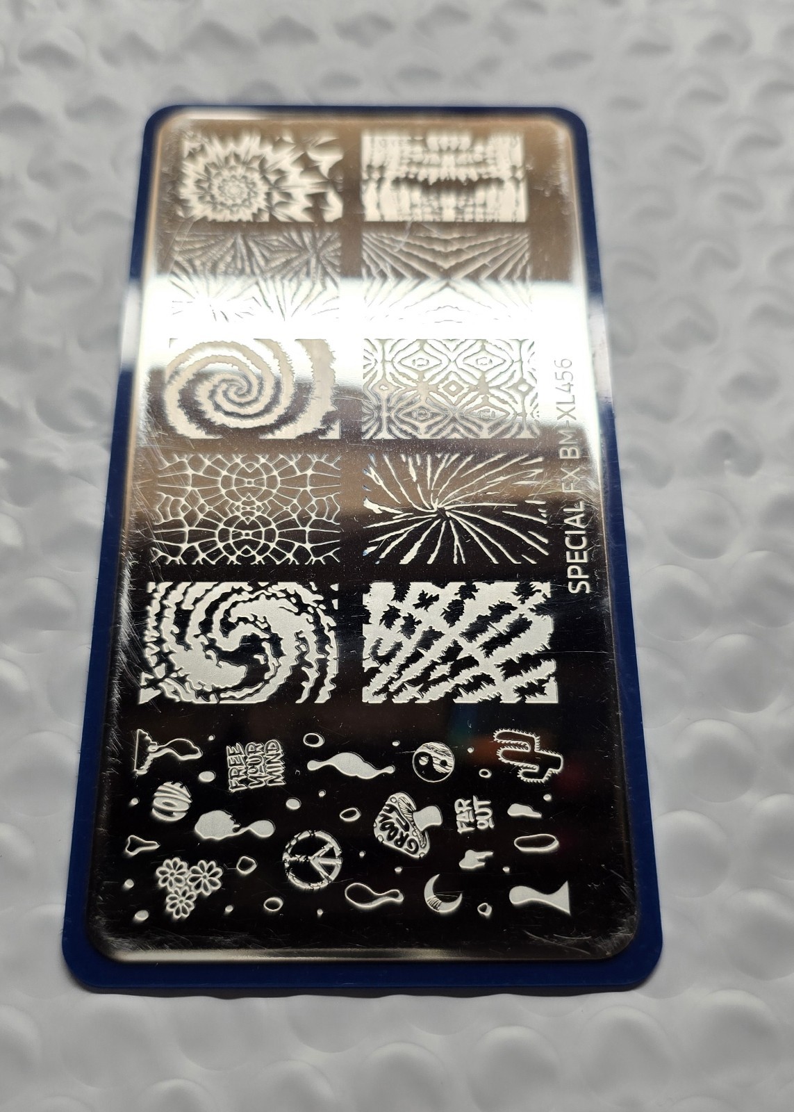 Special FX BM-XL456 Maniology Bundle Monster Pattern Nail Stamp plate Tie Dye
