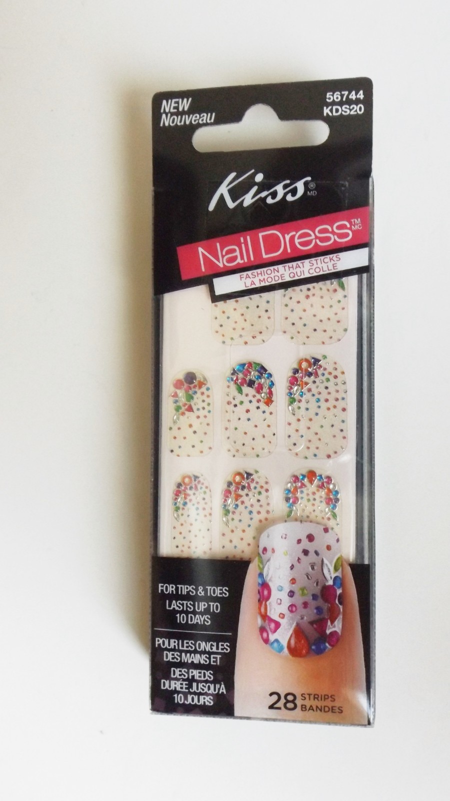 KIss Nail Dress Stickers #56744 Korea (#EV2069)