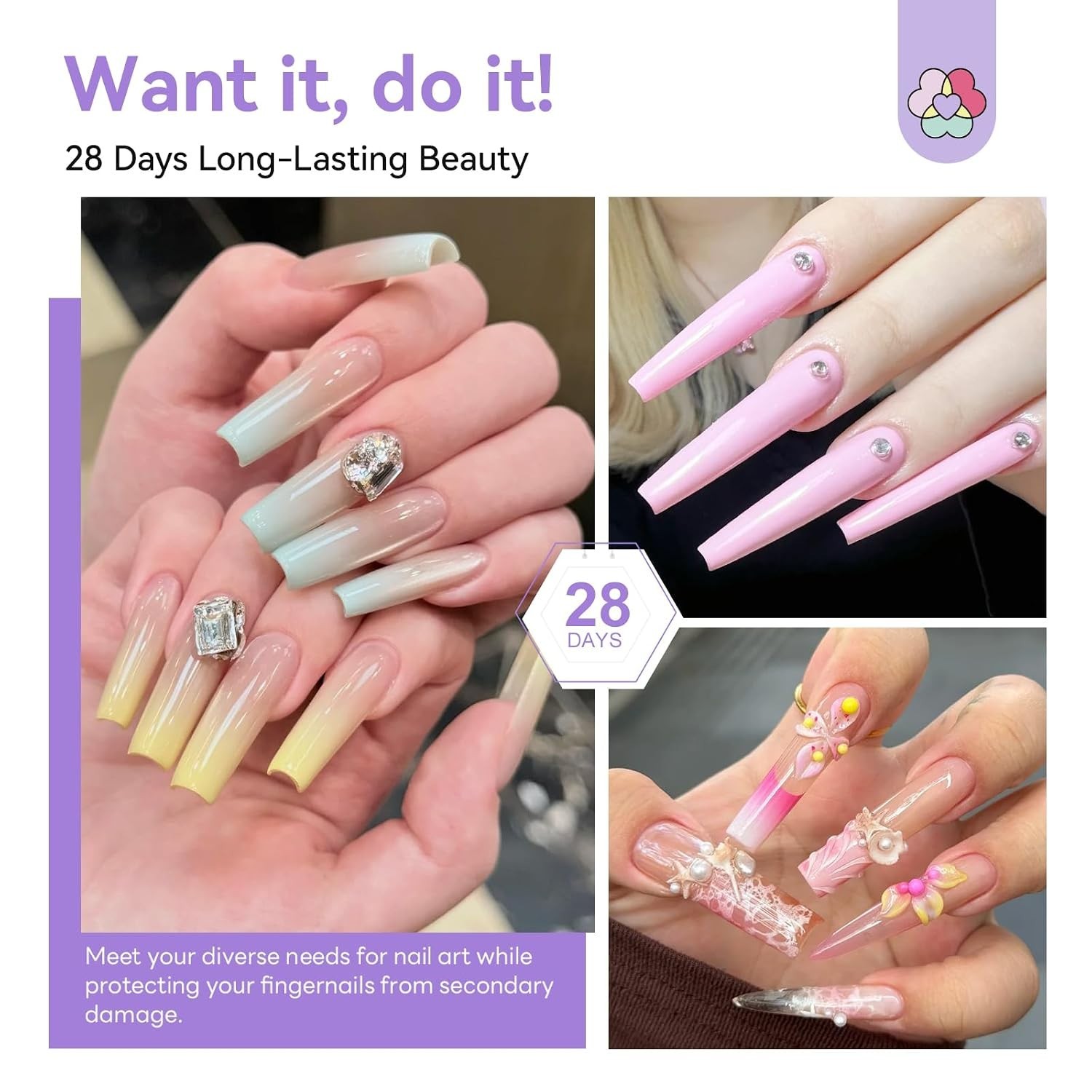 Nail Art Starter Kit with 30g Acrylic Powder & Low-Odor Monomer for Easy Use