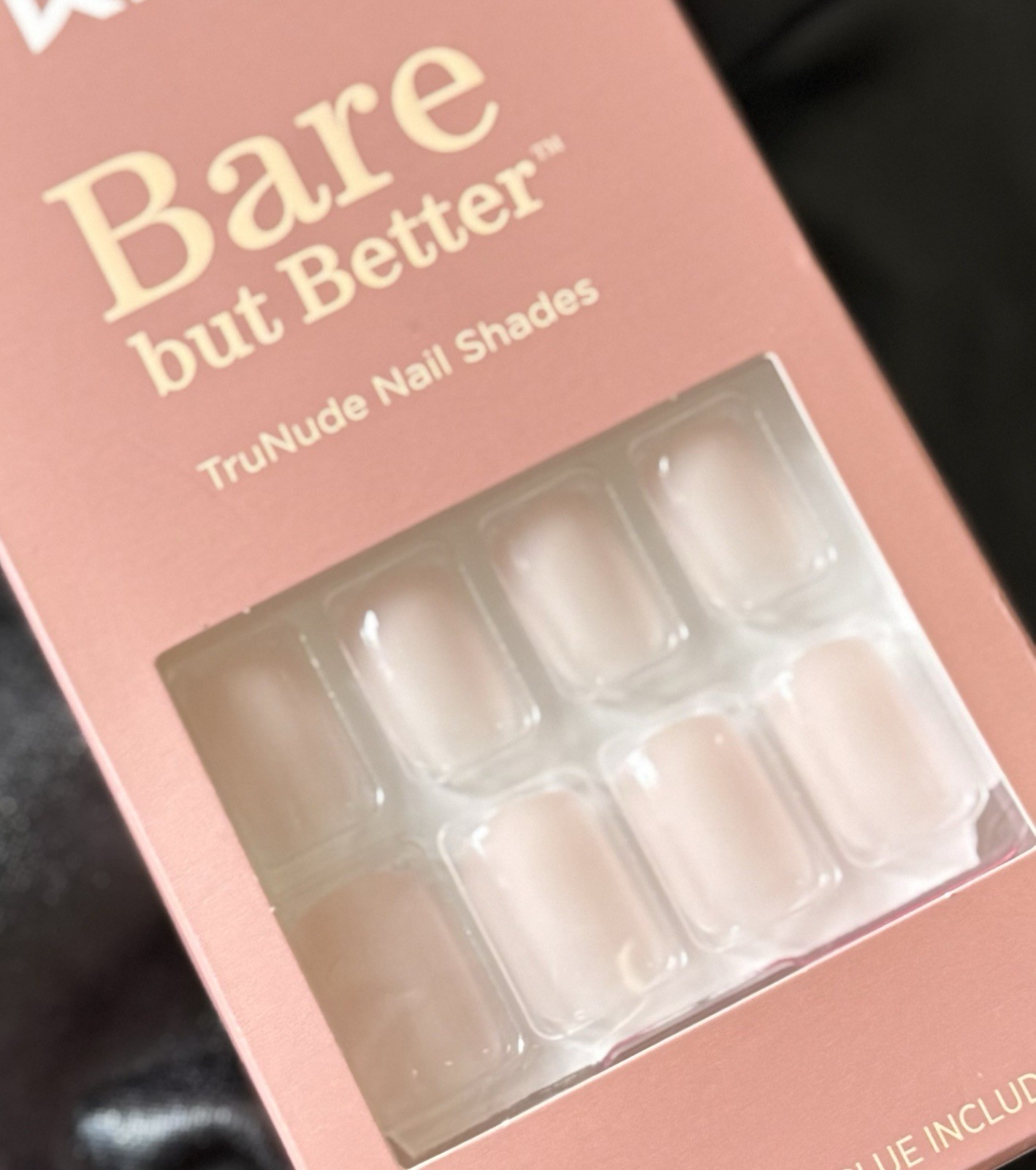 Kiss Press On Nails, Bare but Better TruNude~Includes Free Gifts💝