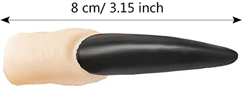 Nail Claws False Nail Arrow Claw Rings Cosplay Nail Finger Tips Party Halloween