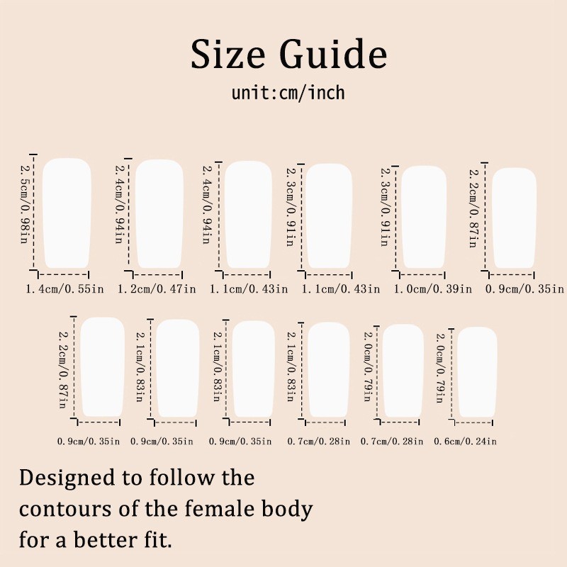 48pcs-Light Green To Nude Ombre Press on Nails, Long Coffin Acrylic Fake Nails