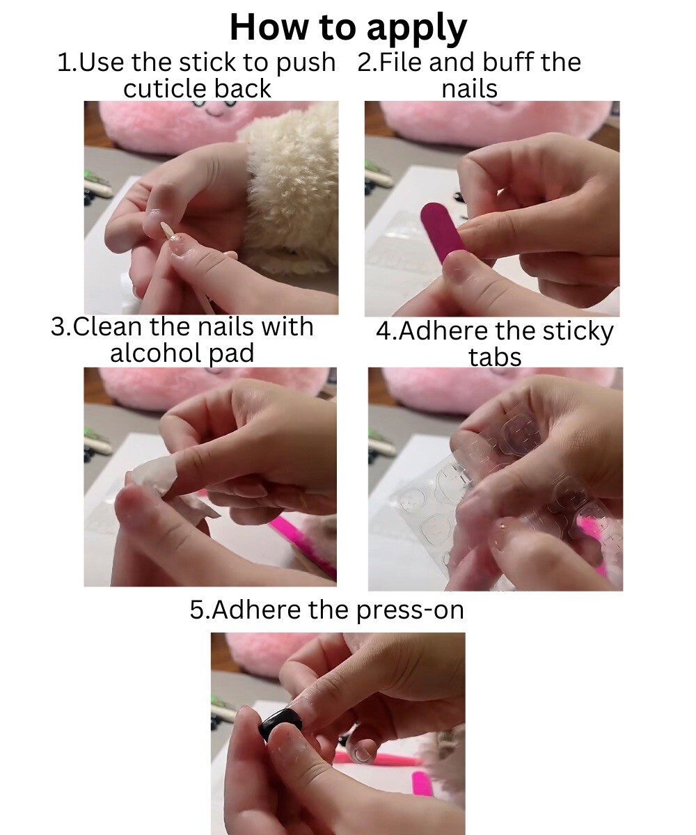 Hot Girl Hello Kitty Strawberry Super Long Handmade Artisan Press On Nails