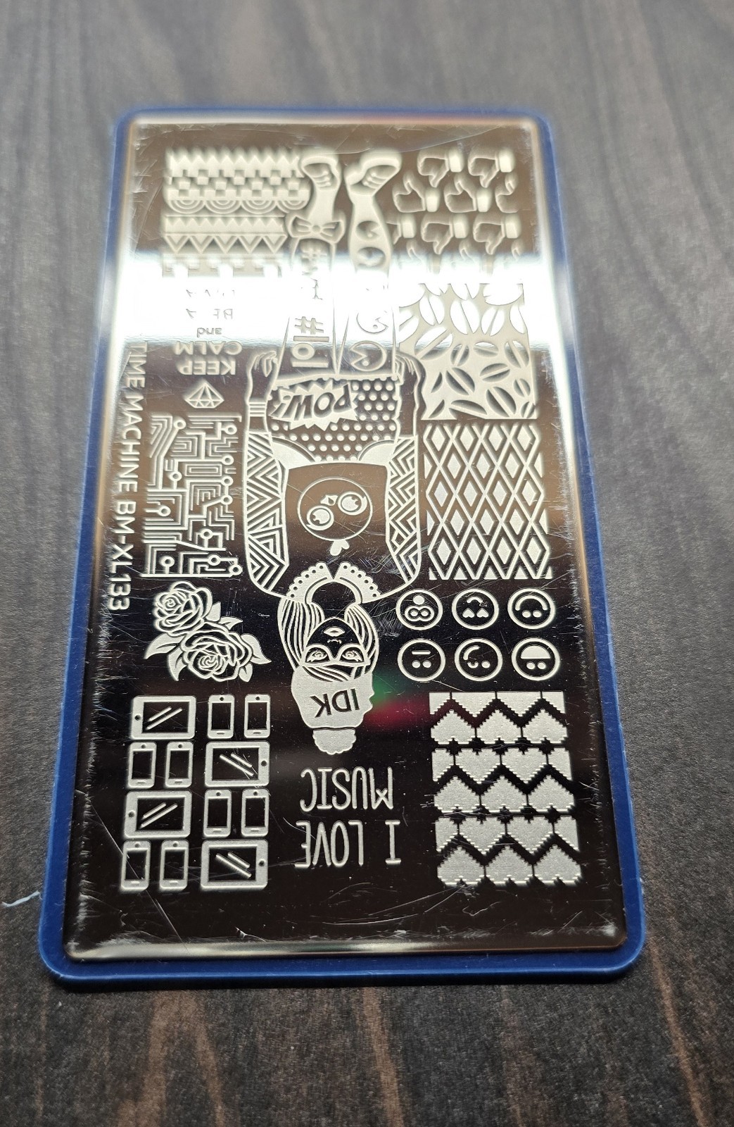 HTF Maniology Bundle Monster Time Machine BM-XL133 Diva Music Nail Stamp Plate