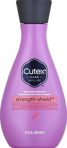 Cutex Nail Polish 6.7 Fl Oz (Pack of 2), Strength Shield Remover