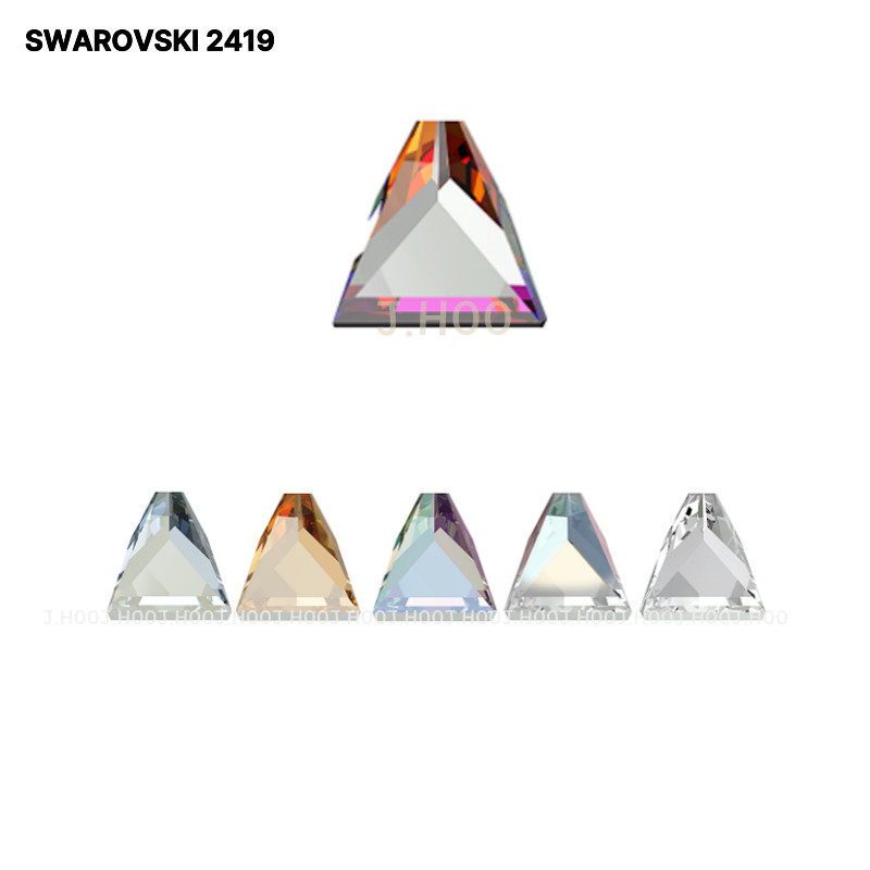 Swarovski 2419 Square Spike Flat Back 5mm (5pcs)