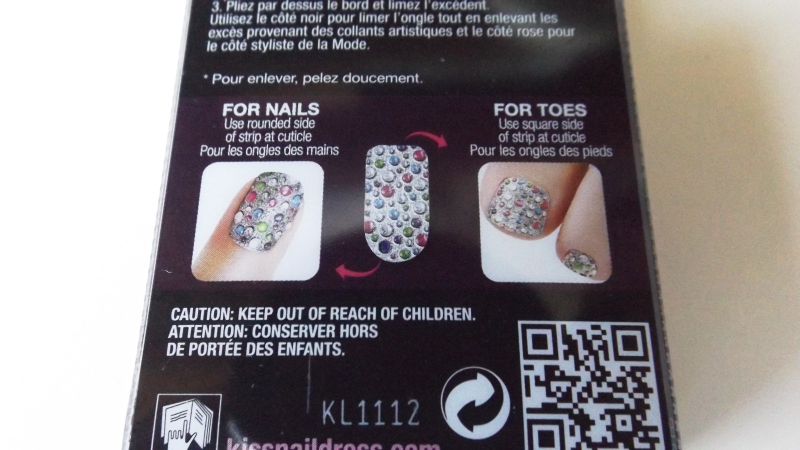 KIss Nail Dress Stickers #56744 Korea (#EV2069)