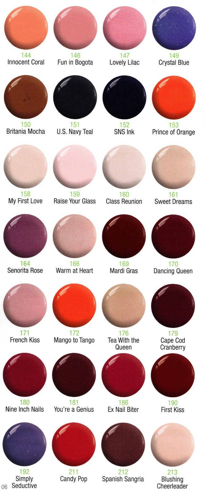 SNS Nail Color Dipping Powder No UV Light Variety 1.5 oz (1-150) Choose***