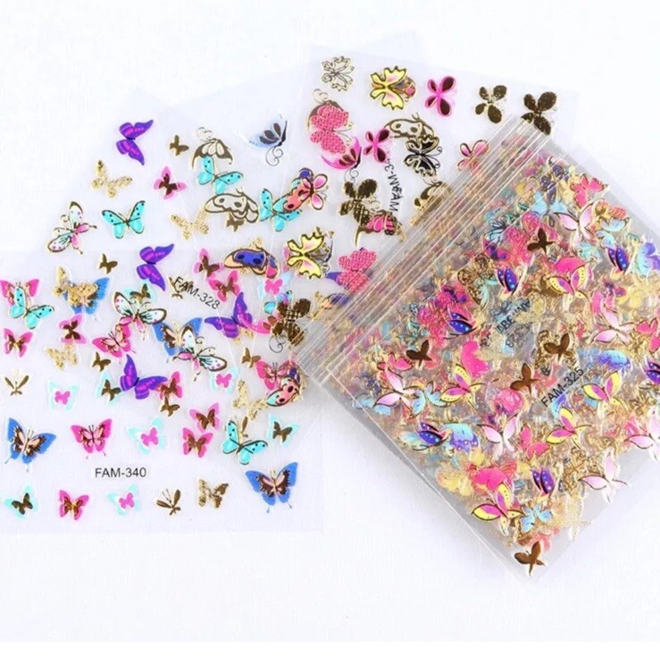 Nail Stickers 24 Sheet LOT FREE Shipping For Girls And Women