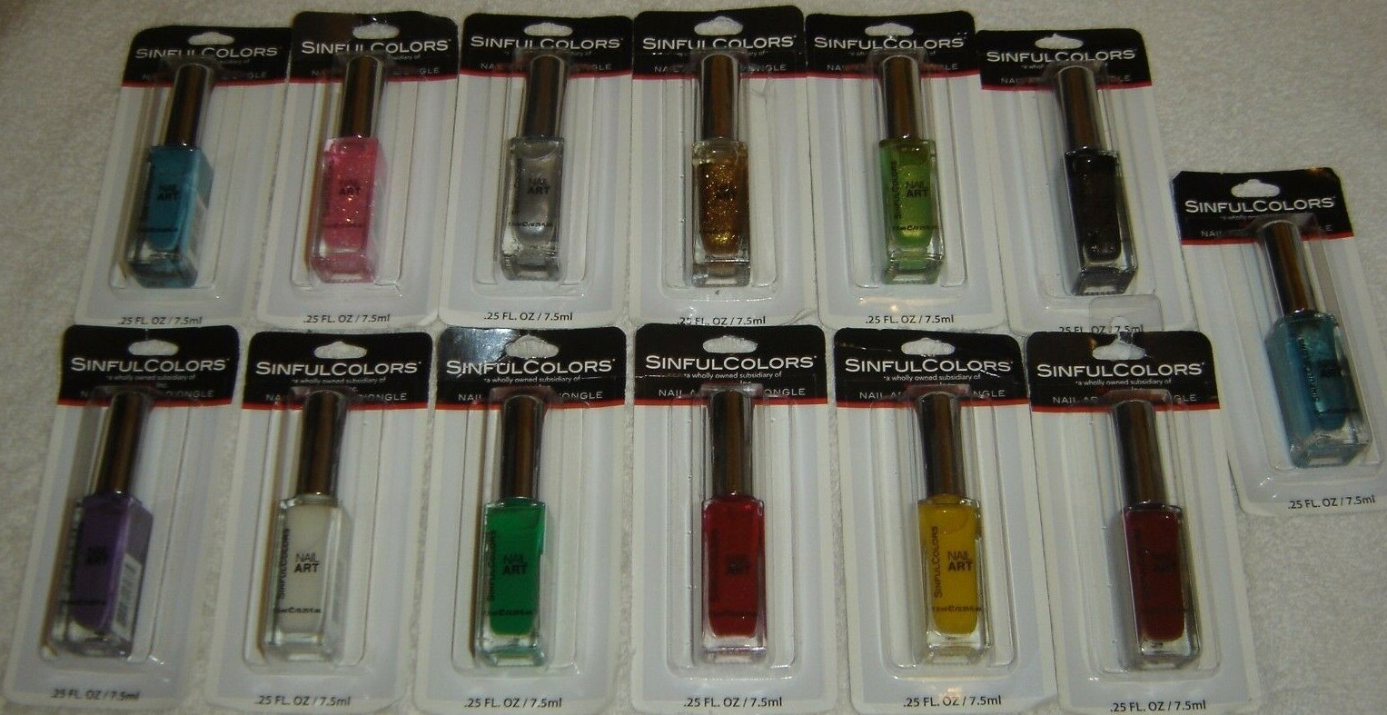 SINFUL Colors***NAIL ART*** pIck yOUr cOLOr ~~0.25 fl oz/7.5 ml~~NEW~~SEALED