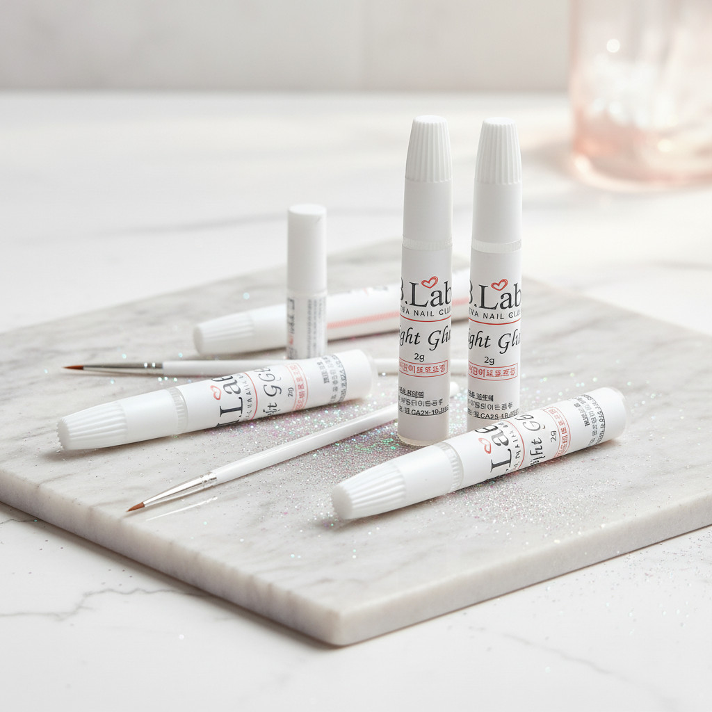B.Lab Mini Nail Glue Adhesive for Nail Tip Art Parts Decoration K-Beauty