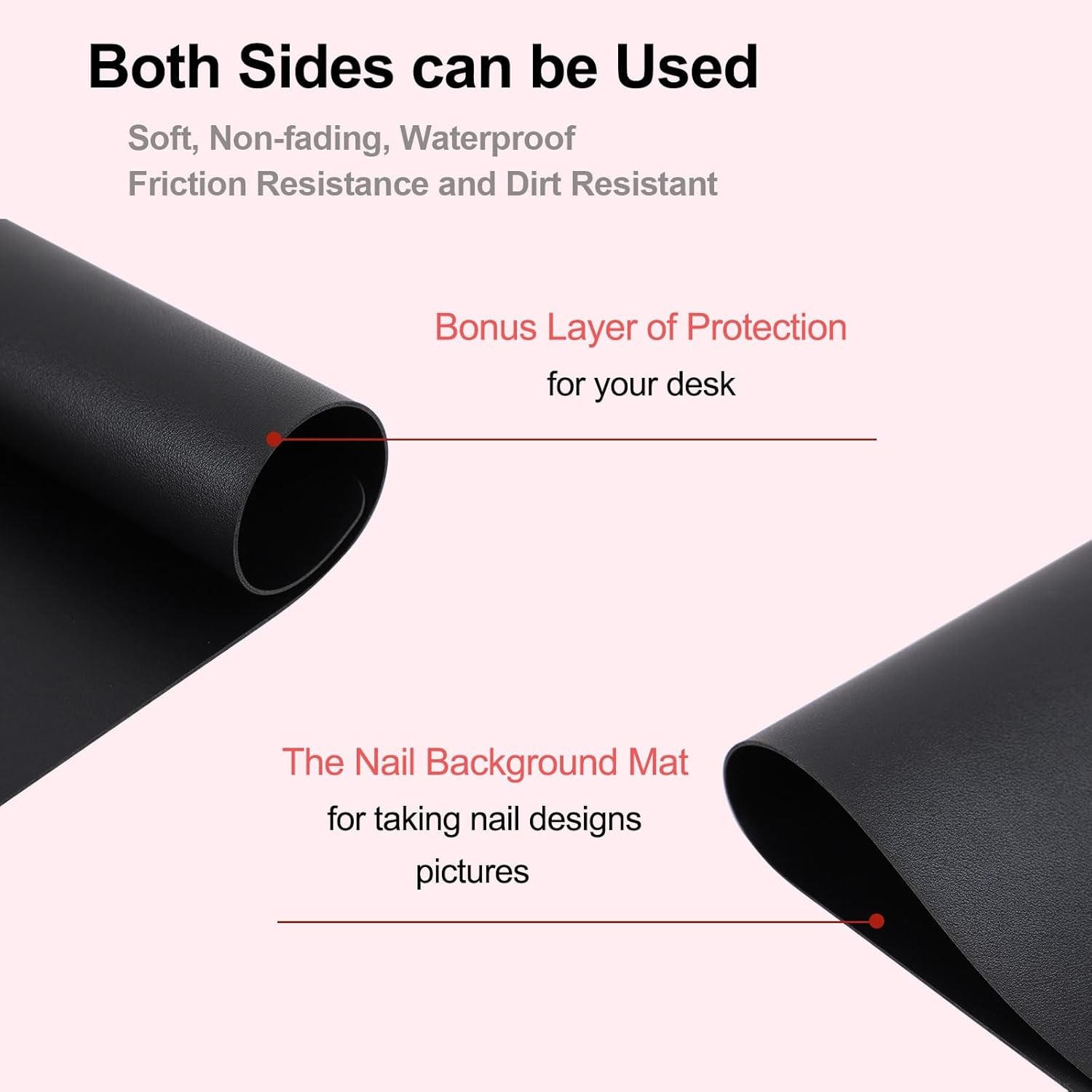 Arm Rest for Nails Tech with Nail Table Mat and Phone Holder,Adjustable Base U-s