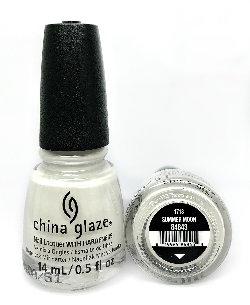 China Glaze Nail Lacquer- WHITE-HOT Monochromatic Collection – Pick Color 0.5oz