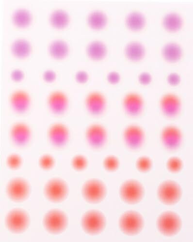 Impressed 5 Sheet Multicolored Gradient Y2K Nail Stickers – Easy DIY Aura