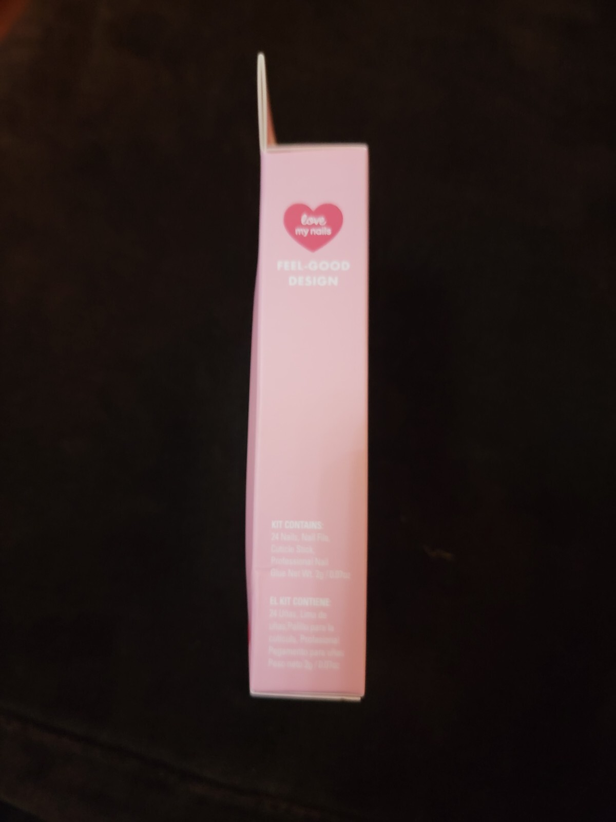 POSHMELLOW OPULENCE HIGH VELOCITY 24 NAILS GLUE INCLUDED pink She’s Natural