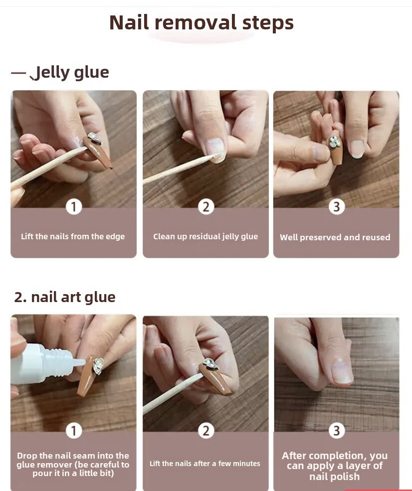 Cat Eye Luxury Classic Whitening Pure Hand-Worn Nail Press-On Nails