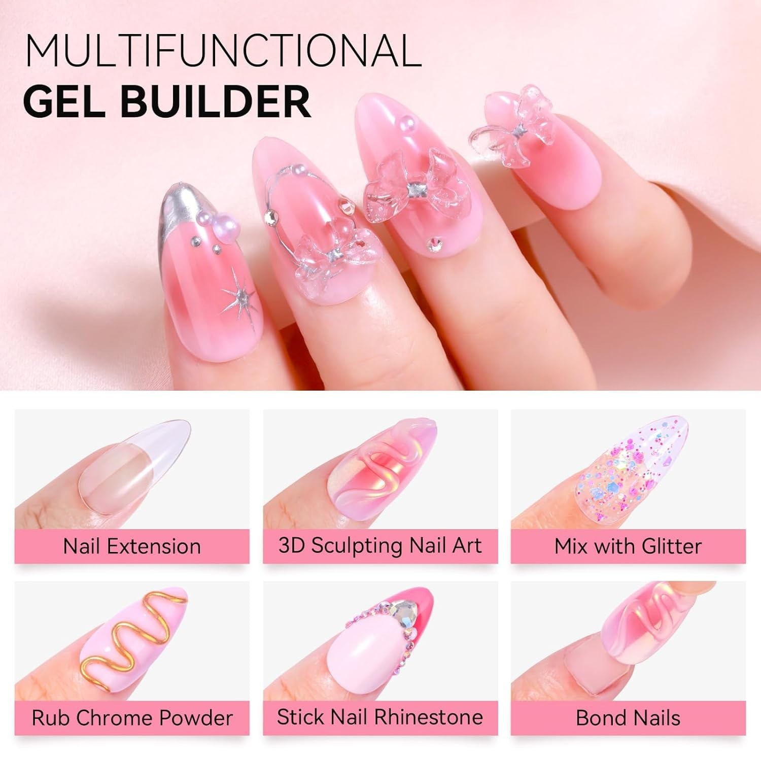 Professional 3D Sculpting Gel for Nails