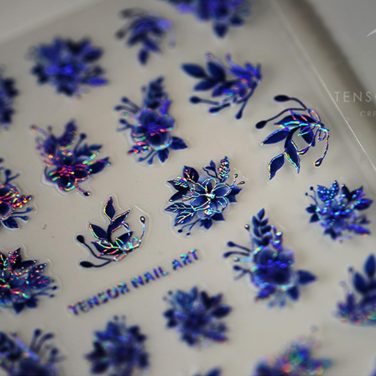 5D Embossed Ocean Life Nail Art Stickers Decals Self Adhesive Seashell Starfish
