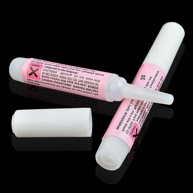 10 PCS Nail Tip Glue Super Bond For Acrylic Nails Strong Adhesive Manicure Tools