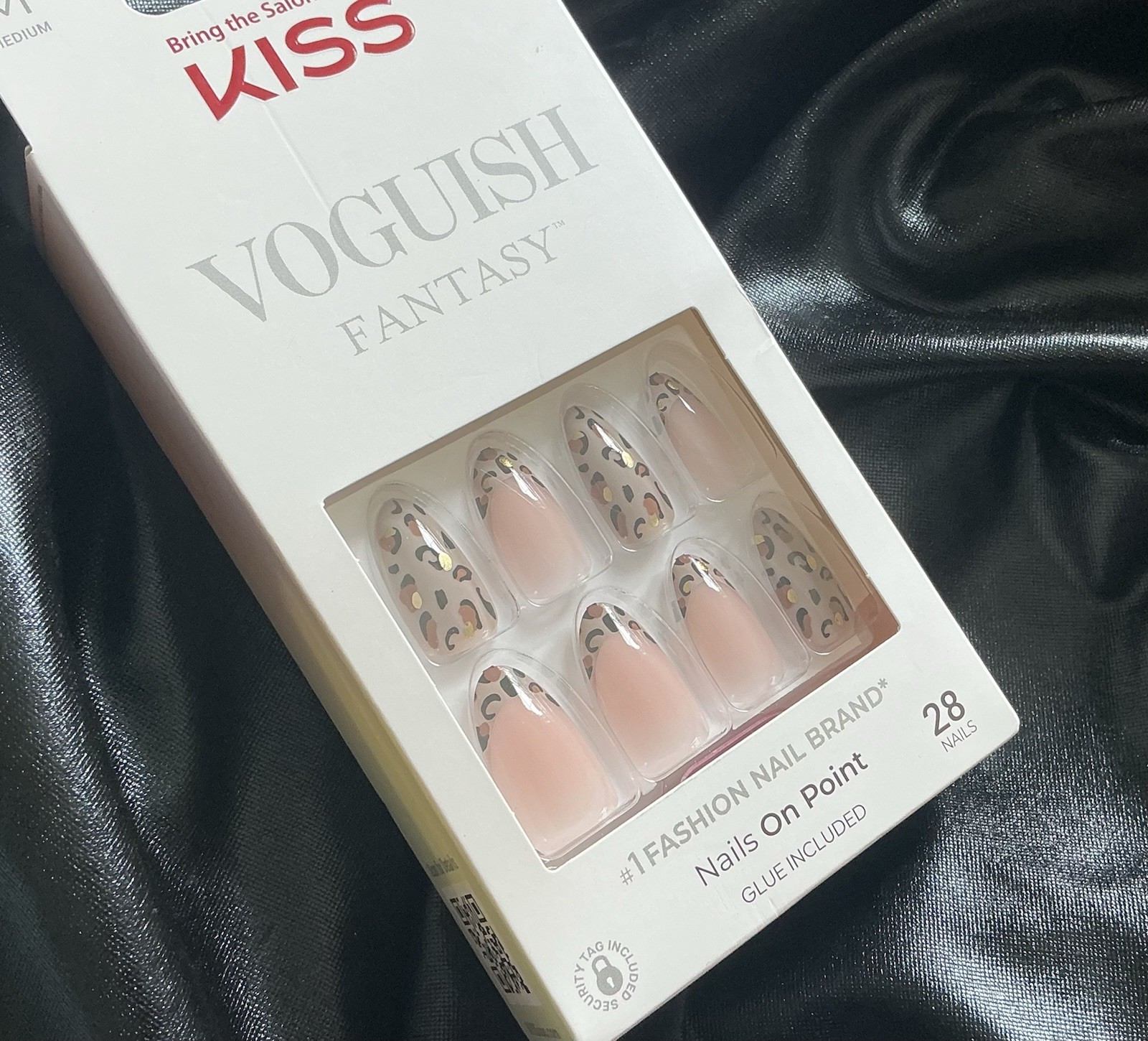 Kiss Voguish Fantasy Leopard Print Press On Nail Set Of 28~Includes Free Gifts💝