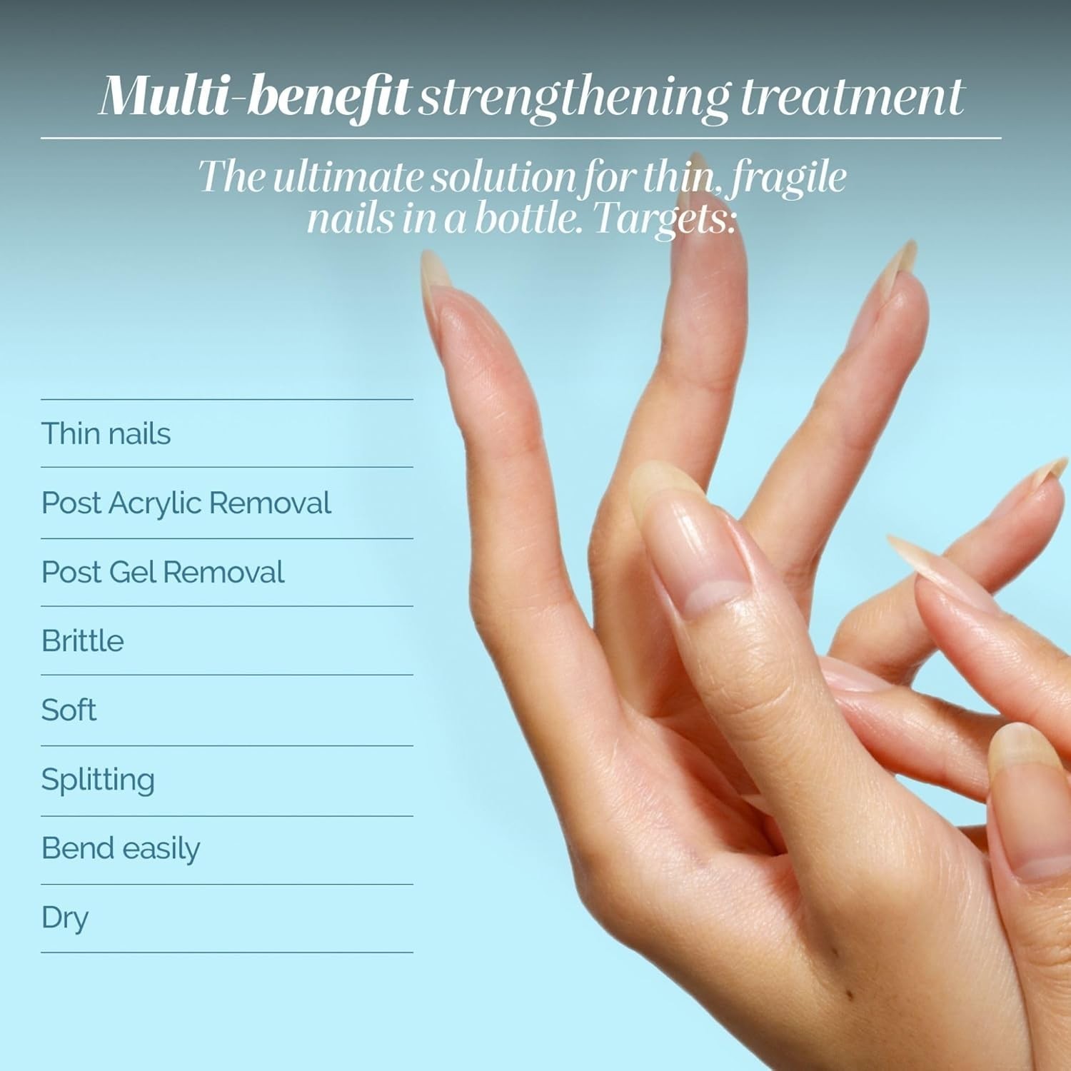 Luxury Nail Treatment – Strength and Growth Support for Weak, Brittle Nails