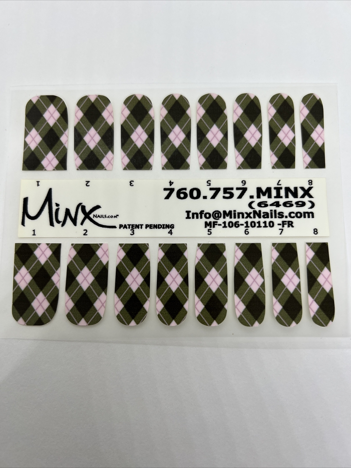 Minx Foil Nail Cover Nail Art Sticker Manicure Wraps