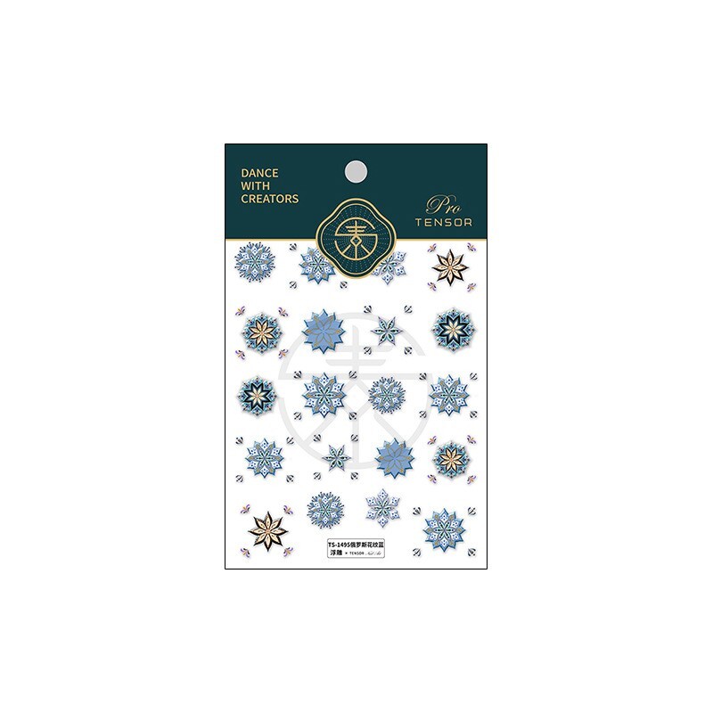 5D Boho Nail Art Stickers, Bohemian Nail Stickers Decal, DIY Nails (133)