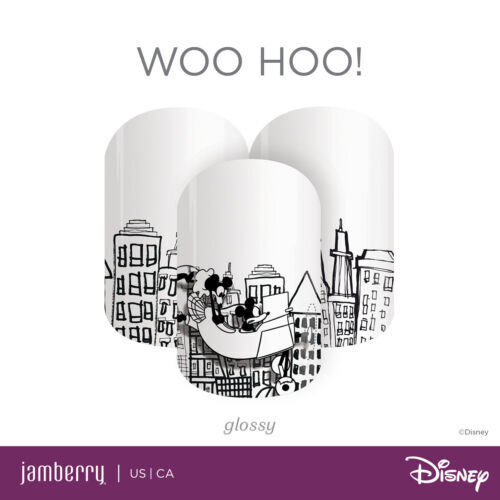 Jamberry Disney Nail Wrap. MINNIE MICKEY MOUSE – You Choose – Half Sheet