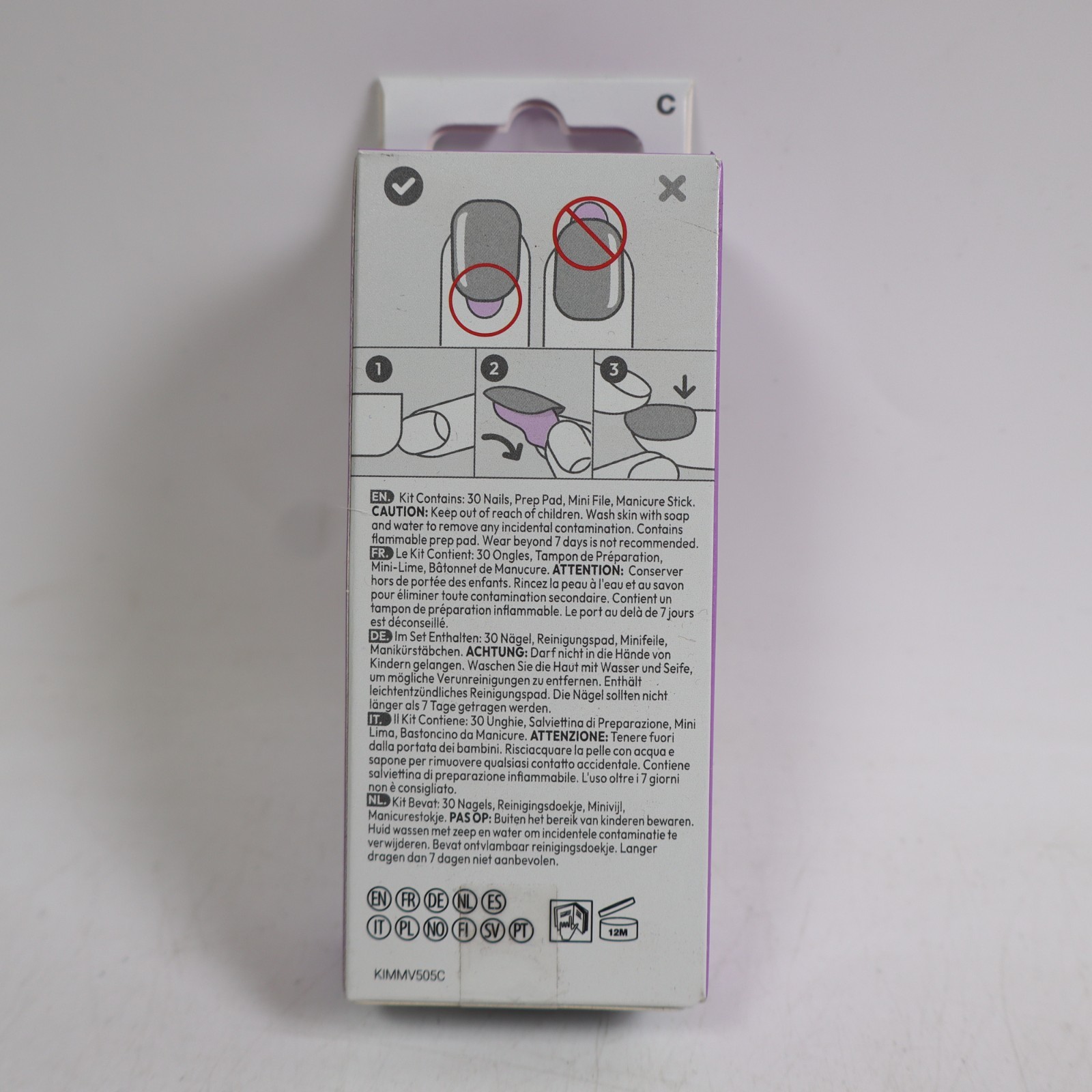 2 PACK imPRESS Press-On Manicure No Glue Fake Nails 33ct, My Daydreams
