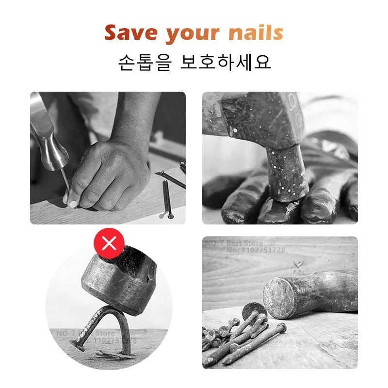 Nail Holder Tool Finger Protection Nail Fixer for Woodworking DIY