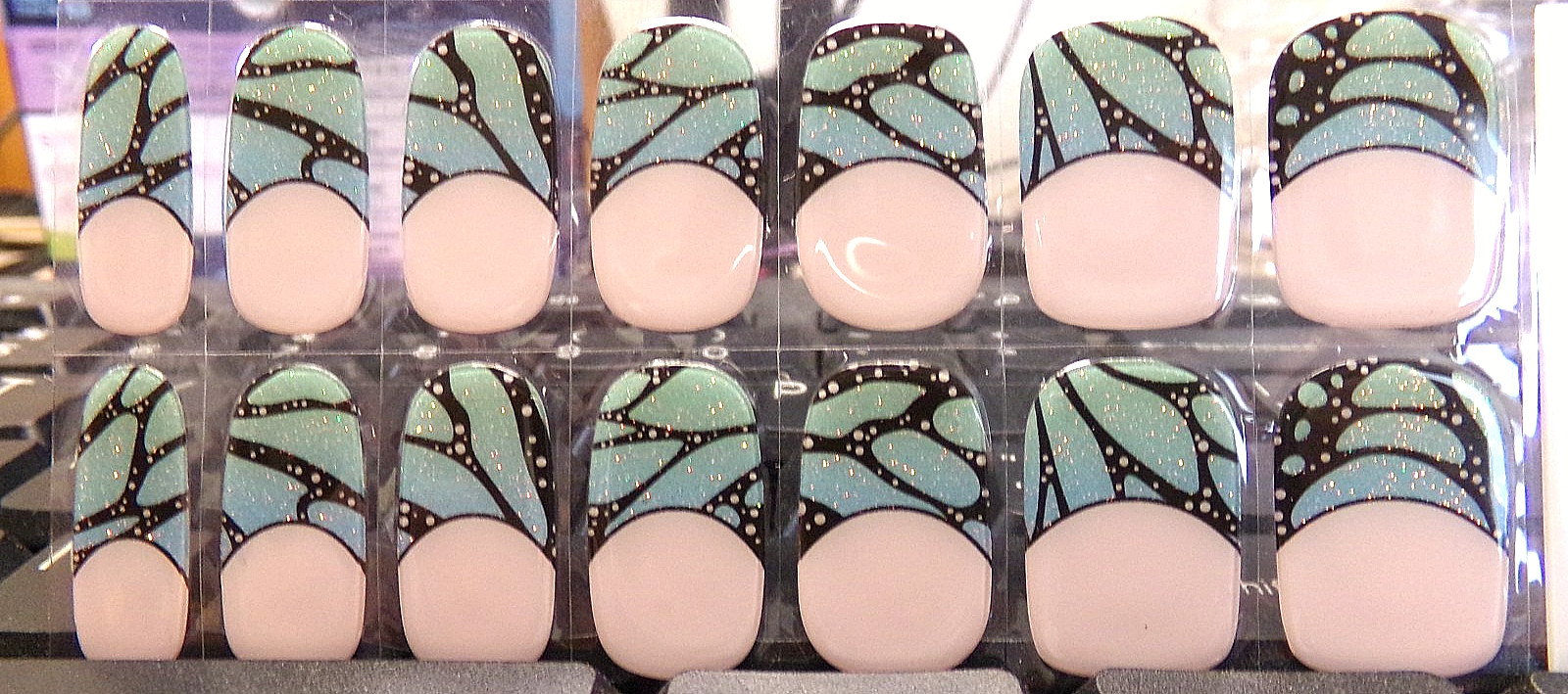20 Tips Nail Sticker Adhesive Full Cover Semi Cured Gel Wraps,File,Scissors+ 548