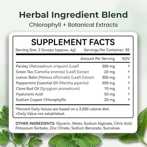 Anti-Bad Breath Herbal Gel Supplement – Body & Breath Odor Control from The Insi
